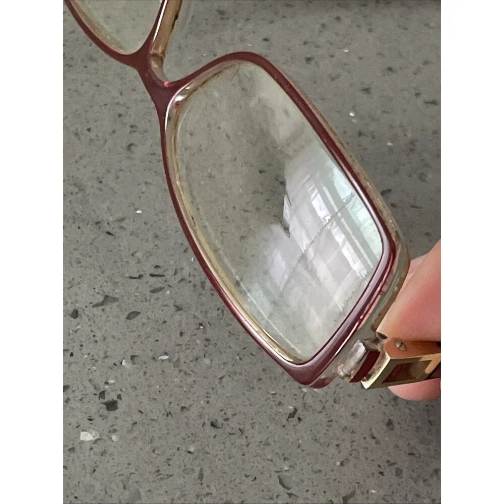 Nygard Eyeglasses Eye Glasses Frames ONLY Red Cen full rim 54-14-141